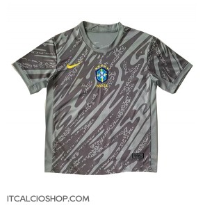 Brasile Portiere Prima Maglia Copa America 2024 Manica Corta